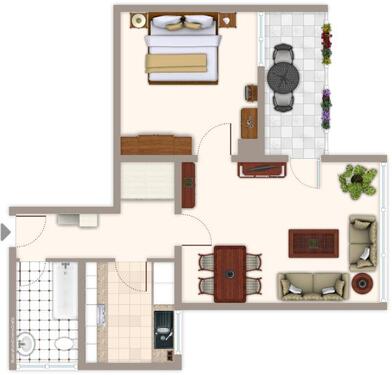 Foto - 2 Zimmer Etagenwohnung zur Miete in Mönchengladbach