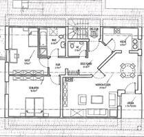 Helle DG Maisonettewohnung 1.OG Feldrandlage mit Gartenanteil - Albisheim (Pfrimm)