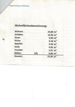 Foto - 2 Zimmer Dachgeschoßwohnung in Peißenberg