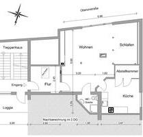 Wohnung in Eutin Innenstadt - 430,00&nbsp;EUR Kaltmiete, ca.&nbsp; 50,00&nbsp;m&sup2; in Eutin (PLZ: 23701)