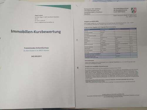 Foto - Einfamilien-Wohnhaus (Bungalow) mit Garage in Hamm Pelkum