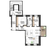 Moderne 3-Zimmer-Wohnung mit Balkon und Einbauküche Messkirch - Krauchenwies