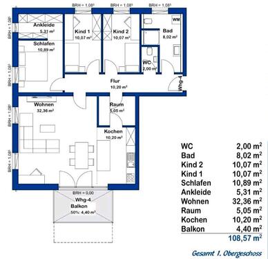 Foto - NEUBAU: Exklusive 4-Zimmer-Wohnung in Gunzenhausen zu vermieten