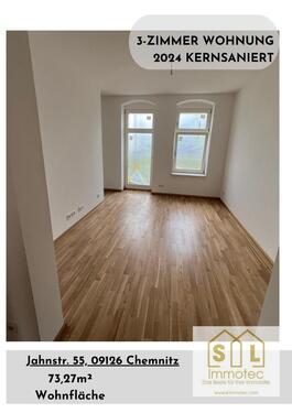 Foto - ++2024 sanierte 3 Zi.- DG-Wohnung(8) Balkon Aufzug ++