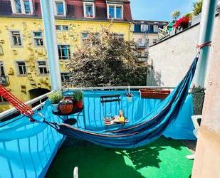 3-Zi.-Wohnung, 3 room flat, voll ausgestattetfurnished+balconies - Dresden Neustadt