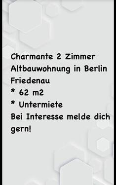 Foto - 2 Zimmer Wohnung zur Untermiete!!!!