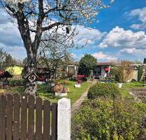 Pachtgarten 400m² Waltershausen mit Gartenhaus & Brunnen