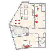 3-Zimmer-Wohnung (ca. 100 m², Küche, Bad, Flur) im Südviertel - Marburg