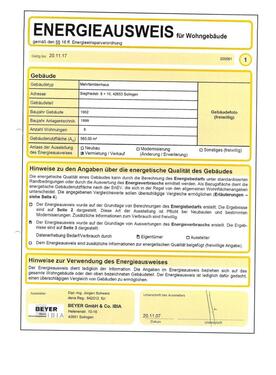 Foto - Etagenwohnung in Solingen zur Miete