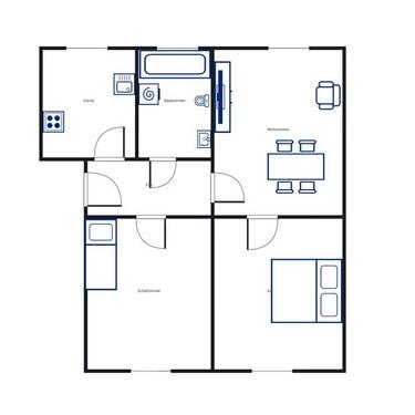Foto - 3 Zimmer Etagenwohnung zur Miete in Kassel