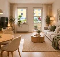 2-Raum-Wohnung | 54 m² + 22 m² Hobbyraum | Balkon & Stellplatz - Leipzig Ost