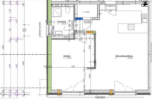 Foto - 2-Zimmer-Terrassenwohnung mit eigenem Garten – Praxisnutzung mgl.