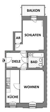 Foto - 2 Zimmer Erdgeschoßwohnung zur Miete in Dresden