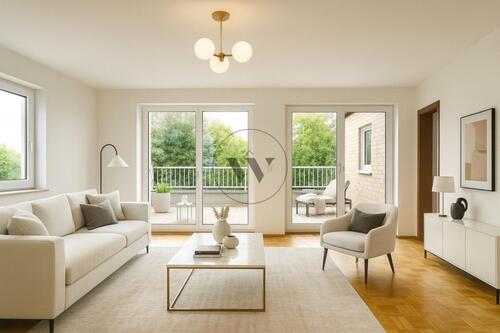 Foto - Großzügige 2-Zimmer-Wohnung mit Terrasse und Privatsphäre!