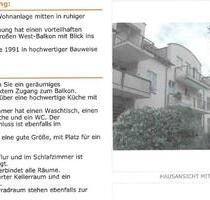 Zusmarshausen: Sehr schöne 2 ZKB Wohnung im Dachgeschoss, 63 qm - Krumbach (Schwaben)