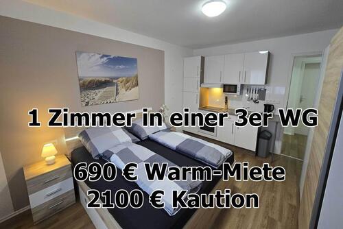 Foto - ab sofort - WG Zimmer in Pforzheim - vollständig möbliert