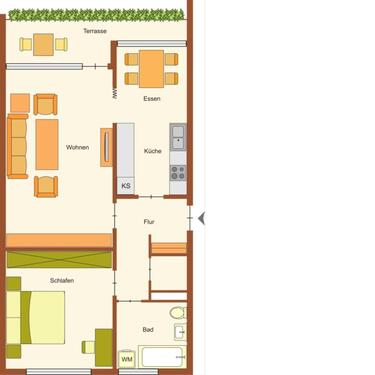 Foto - Helle gepflegte 2,5-Zimmer-Wohnung mit Balkon