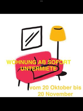 Foto - Untermiete Wohnung - 1.000,00 EUR Kaltmiete,