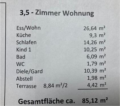 Foto - 3.5 Zimmer Etagenwohnung in Brackenheim
