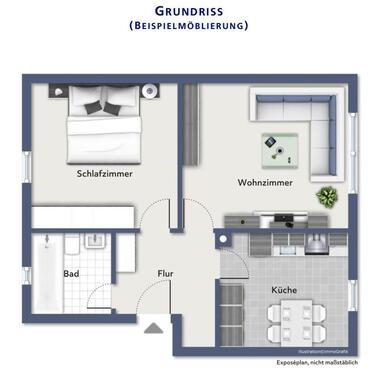 Foto - 2 Zimmer Etagenwohnung zur Miete in Röthenbach an der Pegnitz