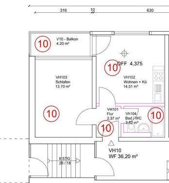 Foto - Etagenwohnung zur Miete in Dresden