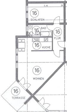 Foto - 2 Zimmer Terrassenwohnung zur Miete in Leipzig