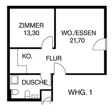 Foto - Etagenwohnung zum Kaufen in Harsefeld