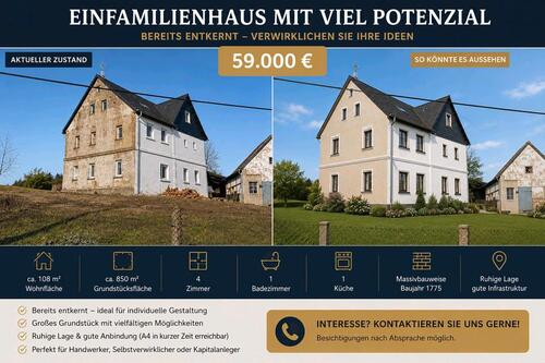 Foto - Einfamilienhaus mit 850 m² Grundstück in Meerane