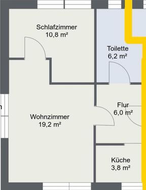 Foto - Etagenwohnung zur Miete in Delmenhorst