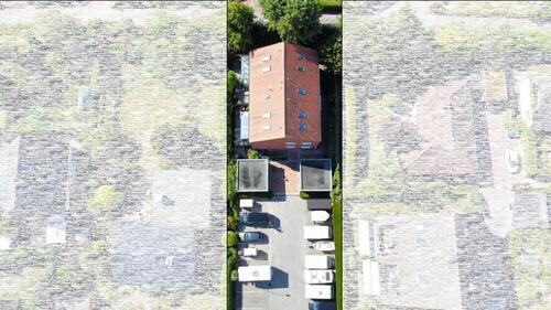 Foto - Stellplatz Parkplatz PKW Wohnwagen Wohnmobil Auto Hänger Boot