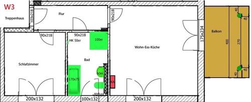 Foto - 3 Zimmer Etagenwohnung zur Miete in Collenberg