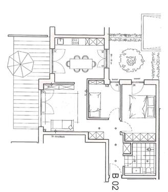 Foto - Wohnung, 3 Zimmer. 3 Zimmer Wohnung, Gartenwohnung