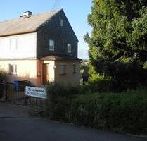 Doppelhaushälfte mit großem Gartengrundstück - Neuhausen/Erzgebirge