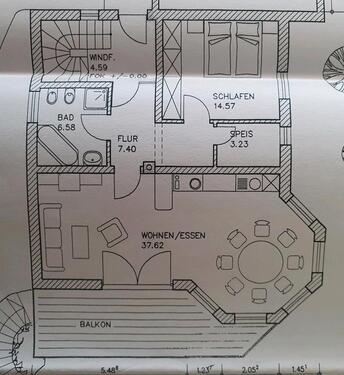Foto - Wohnung erdgeschosswohnungen - 1.000,00 EUR Kaltmiete,