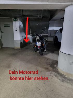 Foto - Tiefgragenstellplatz für Motorrad KEIN DUPLEX Maxvorstadt