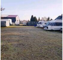 Stellplatz für Wohnmobil Wohnwagen Parkplatz auf Beton & umzäunt - Ronneburg