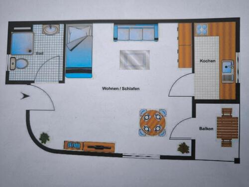 Foto - Attraktive 1,5‑Zimmer‑Wohnung mit Balkon – Zentrumsnah