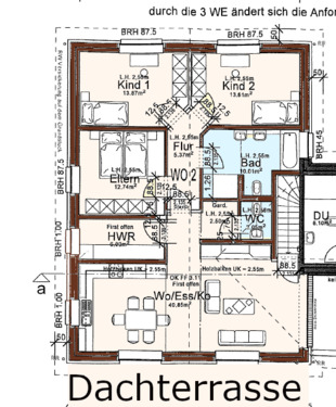 Foto - Neubau-Wohntraum im Grünen! OG-Wohnung m. Einbauküche, Carport u. Dachterrasse!