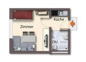 Foto - 1 ZKB in 35440 Linden - 628,00 EUR Kaltmiete,