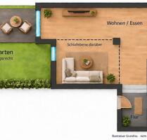 möblierte Loftwohnung mit Garten - Leipzig Mitte
