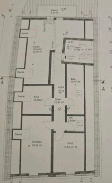 Foto - 3 Zimmer Dachgeschoßwohnung zur Miete in Nördlingen