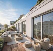 Atrium-Penthouse in den Nymphenburger Höfen der Maxvorstadt - München Ludwigsvorstadt-Isarvorstadt