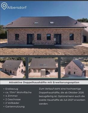 Foto - Attraktive Doppelhaushälfte mit Erweiterungsoption