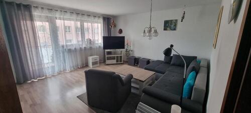 Foto - Moderne 3-Zimmer-EG-Wohnung mit neuem Alu-Glas-Balkon, Garage & G