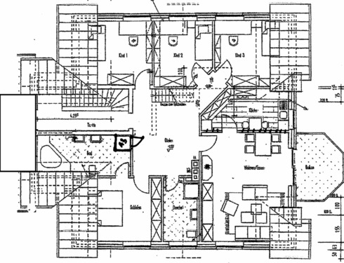 Foto - Geräumige 6 Zimmer Maisonette-Wohnung mit Balkon und Dachterrasse