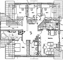 Geräumige 6 Zimmer Maisonette-Wohnung mit Balkon und Dachterrasse - Reken