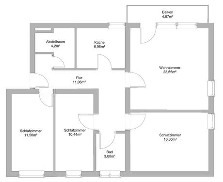 Foto - Familienfreundliche 4-Zimmer-Wohnung