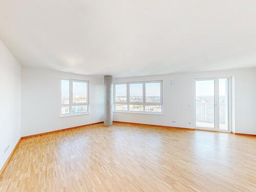 Foto - Komfort trifft Raumgefühl: 3-Zimmer-Wohnung mit 2 Bädern und Balkon