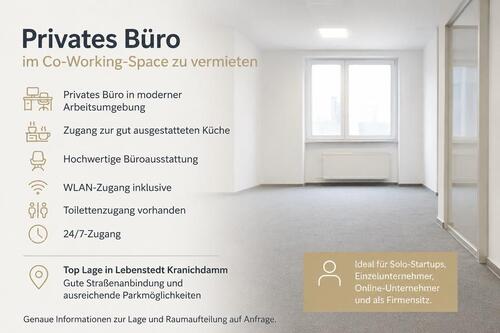 Foto - CoWorking Büroraum Privates Büro in Bester Lage von Lebenstedt