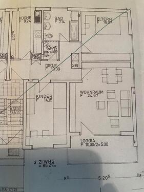 Foto - Schöne 3-Zimmer Wohnung mit Balkon u. EBK ab 01.12.2026